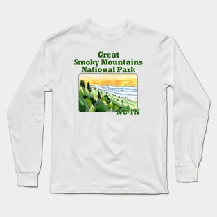 Great Smoky Mountains National Park, NC/TN Long Sleeve T-Shirt